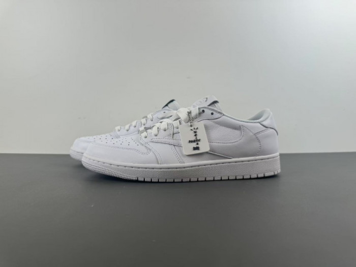 Air Jordan 1 Retro Low OG SP Travis Scott Michael Rubin White Party (Friends and Family) TD1228-111