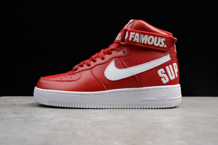 S*p*e nike air force 1 high S*p*e sp red 698696-610