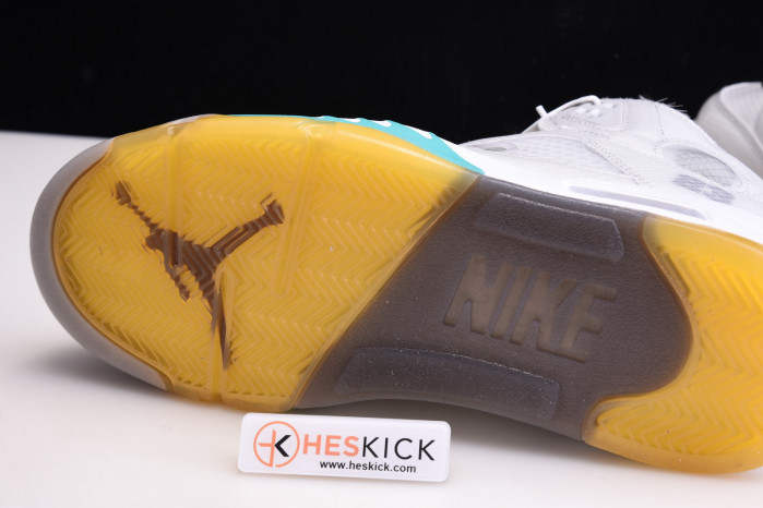 Air​ Jordan 5 OFW GREY GREEN CT8480-105