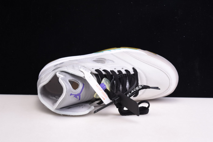 Air​ Jordan 5 OFW GREY GREEN CT8480-105