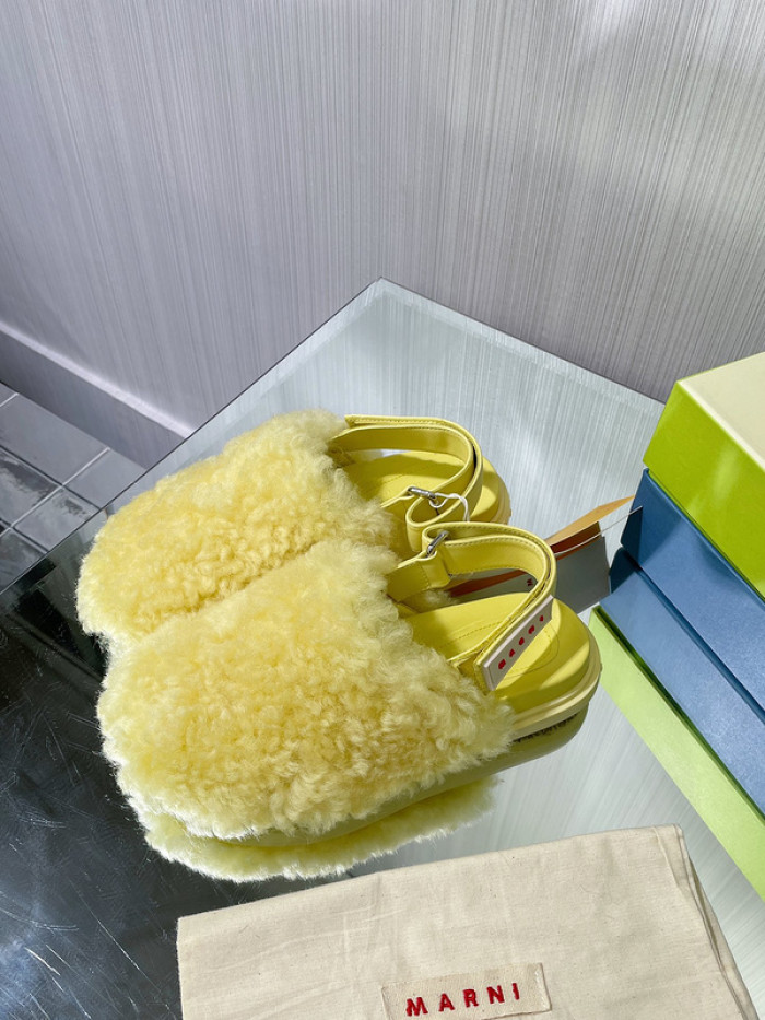 Marni Fur slides