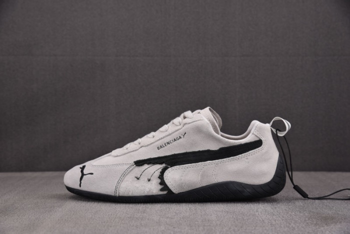 BLCG x Puma Speedcat Suede Distressed White Black 847146 WSDSD 9010