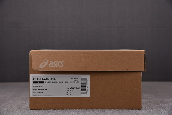 As*ic*s gel-kayano 14 mantle green oyster grey 1201a161-300