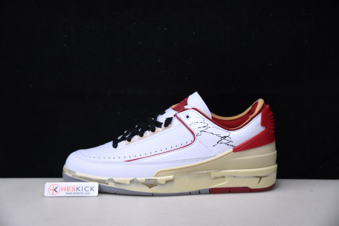 Air Jordan 2 Retro Low SP OFW White Red DJ4375-106